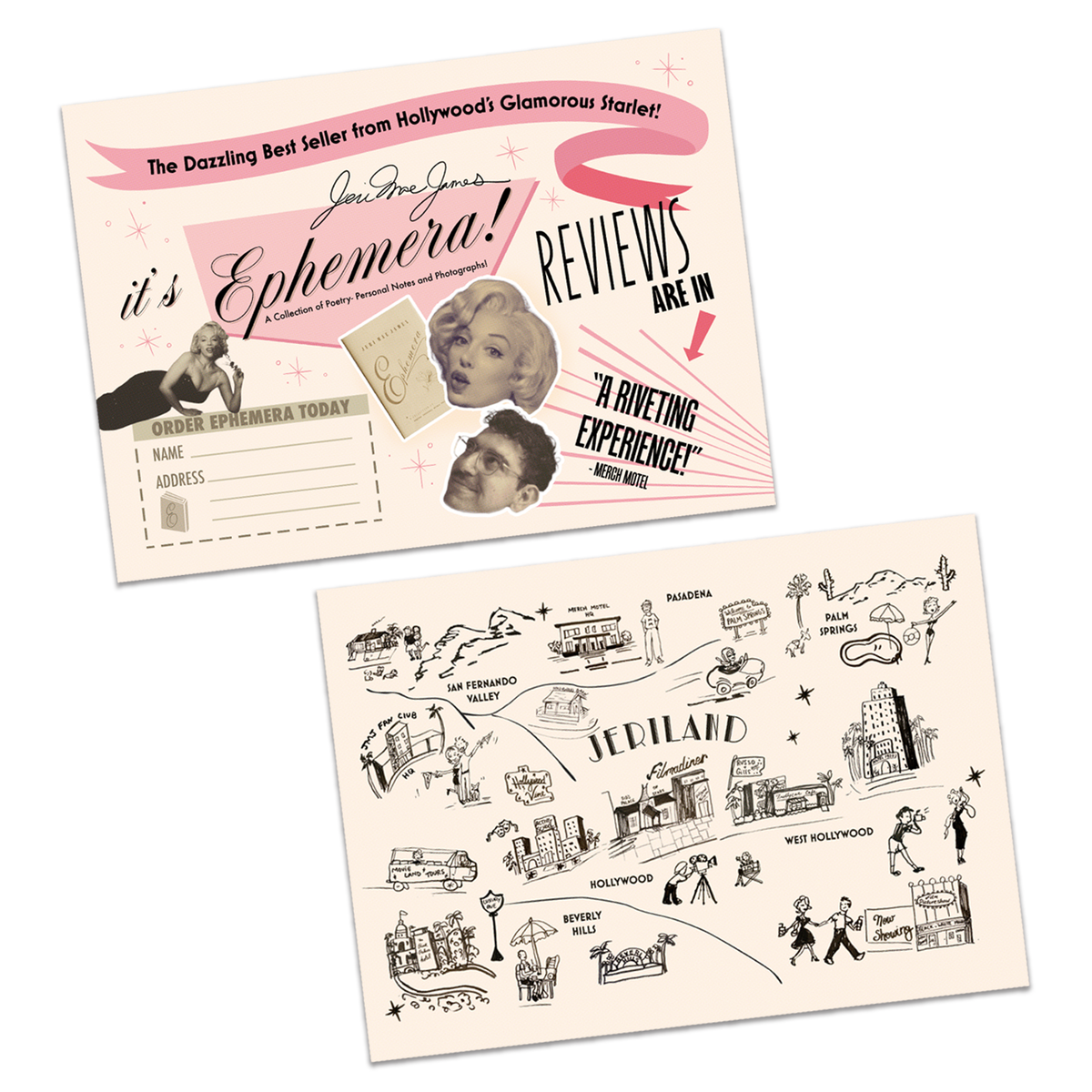 JMJ Postcard Set – Merch Motel