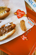 Load image into Gallery viewer, Cupid&#39;s Hot Dogs Keychain