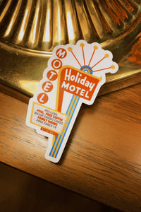 Holiday Motel Sticker
