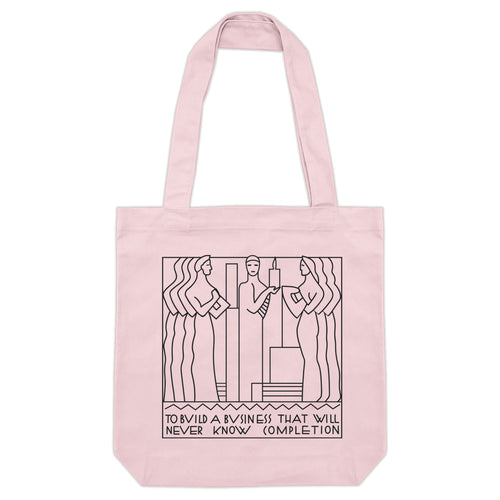 BW Pink Tote Bag