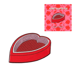 Heart-Shaped Tub Pin