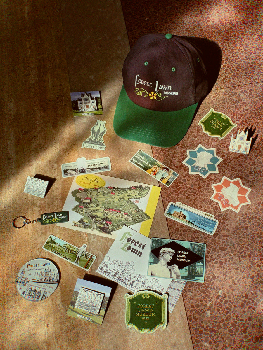 Forest Lawn Museum David Magnet – Merch Motel
