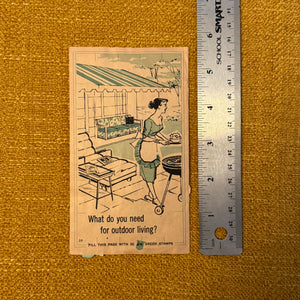 Vintage Coupon Booklet (As Is)