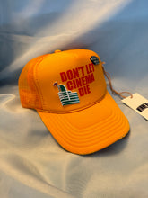 Load image into Gallery viewer, LIMITED EDITION Merch Motel X Don&#39;t Let Cinema Die Trucker Hat 1