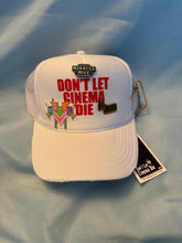 Load image into Gallery viewer, LIMITED EDITION Merch Motel X Don&#39;t Let Cinema Die Trucker Hat 2