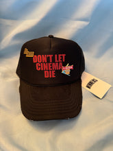 Load image into Gallery viewer, LIMITED EDITION Merch Motel X Don&#39;t Let Cinema Die Trucker Hat 3