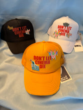 Load image into Gallery viewer, LIMITED EDITION Merch Motel X Don&#39;t Let Cinema Die Trucker Hat 4