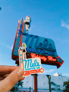 Mel's Drive-In Hollywood Sticker
