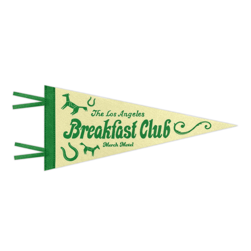 LA Breakfast Club Pennant