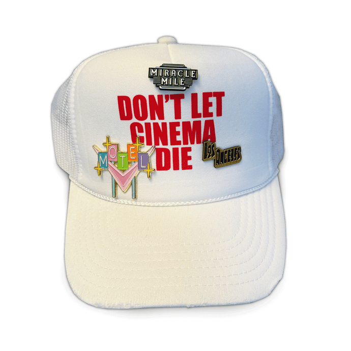 LIMITED EDITION Merch Motel X Don't Let Cinema Die Trucker Hat 2