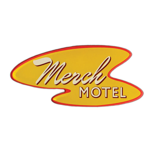 Merch Motel Magnet (Yellow)
