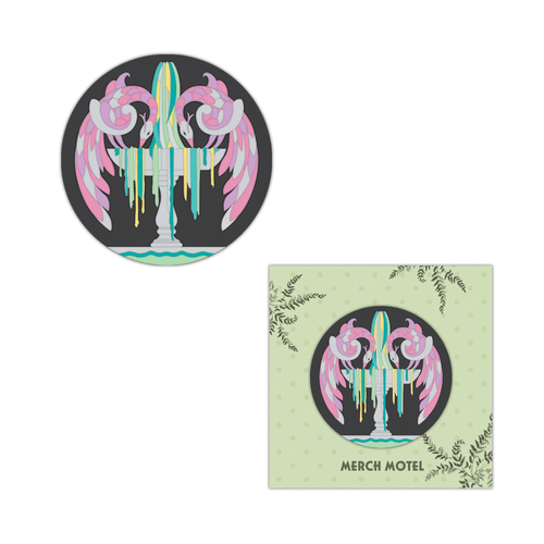 Peacock Fountain Pin (Pre-Order)