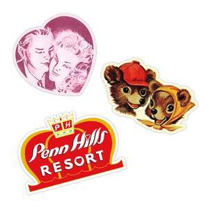 Honeymoon Resort Stickers