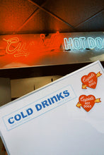 Load image into Gallery viewer, Cupid&#39;s Cold Drinks Car Magnet