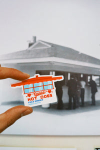 Cupid's Hot Dogs Sticker