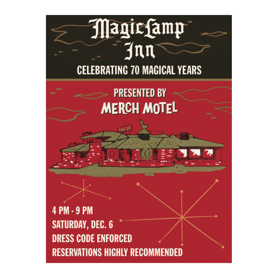 Event: Magic Lamp Inn - Celebrating 70 Years