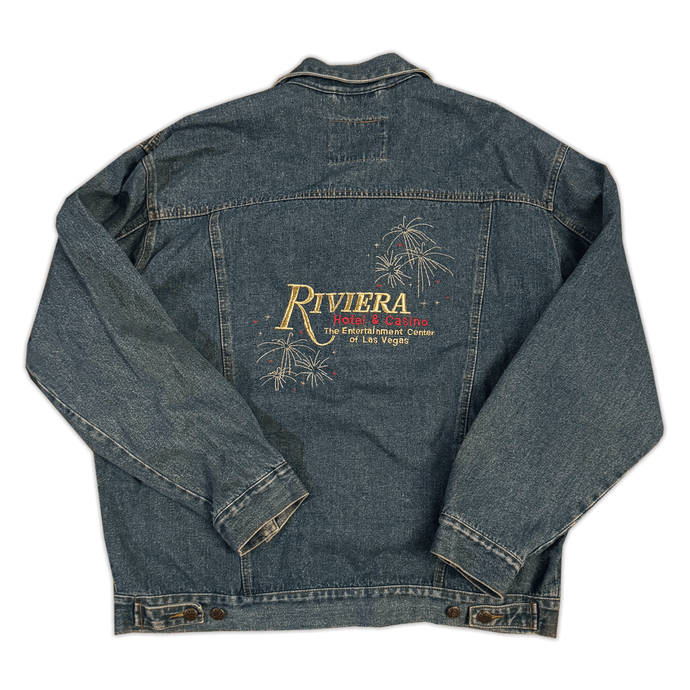 Vintage Denim Jacket (Size XL)