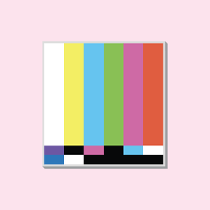 TV Screen Acrylic Pin