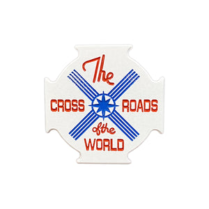 Crossroads of the World Pin